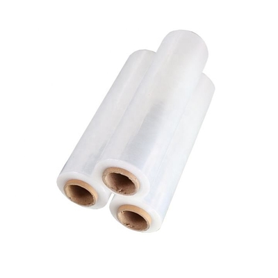 Manual Pallet Pe Stretch Wrapping Shrink Film Roll 500mm 80 Gauge 20 Micron