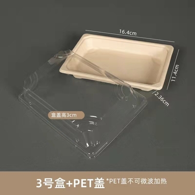 New 100% Biodegradable Sushi  Lunch Box For European And Janpanese Maekrting With SGS Certification