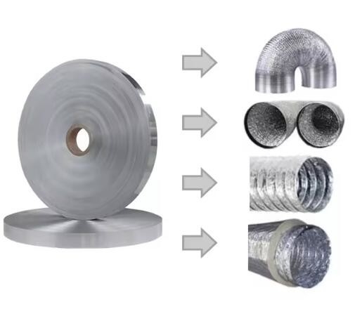 Customized  Blue And  Black Copper Metalized Pet Or Aluminized Polyester Film For Packaging And Ducts