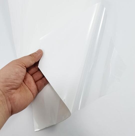 PP Milky White Double-sided Adhesive Film , Acrylic Pp High Viscosity Wide Double-sided White Adhesive