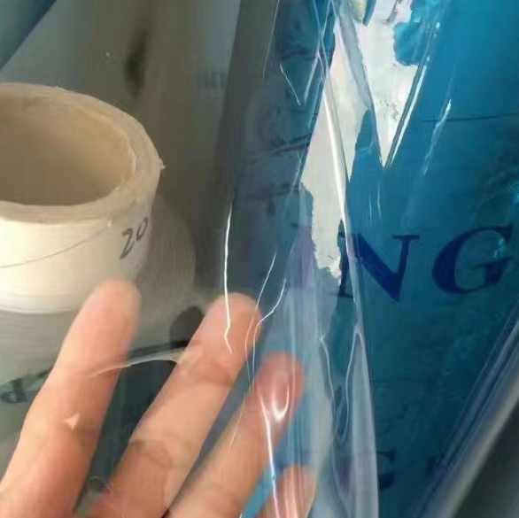 PVC Transparent Film , Various PVC Films For Handbag Packaging Transparent Films For Packaging Of New And Old Clothes